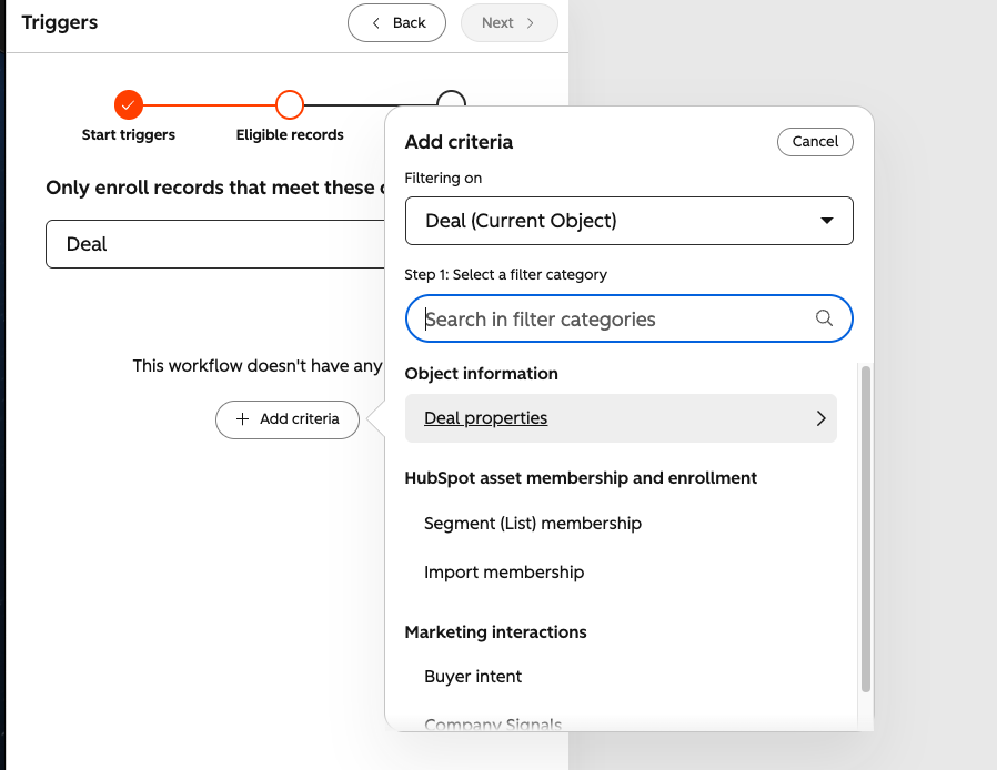 Mapping deal and associated-contact info into the webhook body